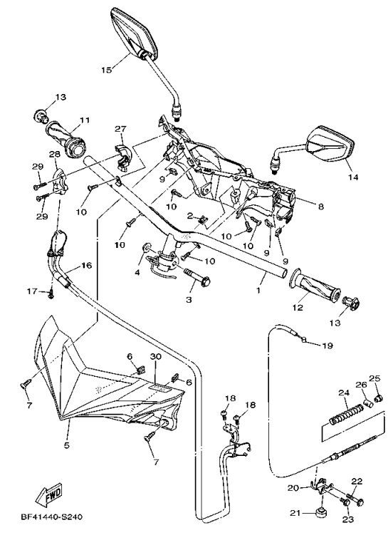 Steering Handle & Ca